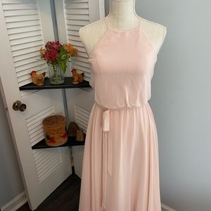 Light pink formal dress